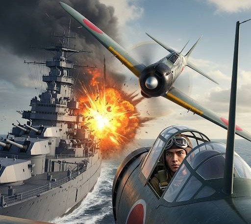 日本の終戦記念日 特攻隊のイメージ画像です。