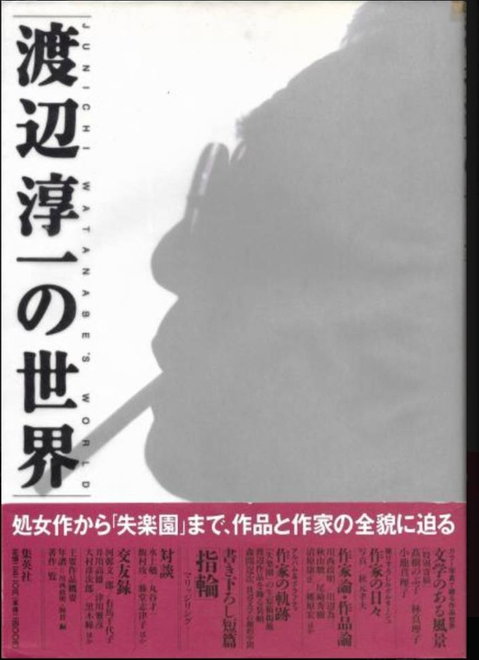 作家、渡辺淳一の本「渡辺淳一の世界」表紙画像です。
