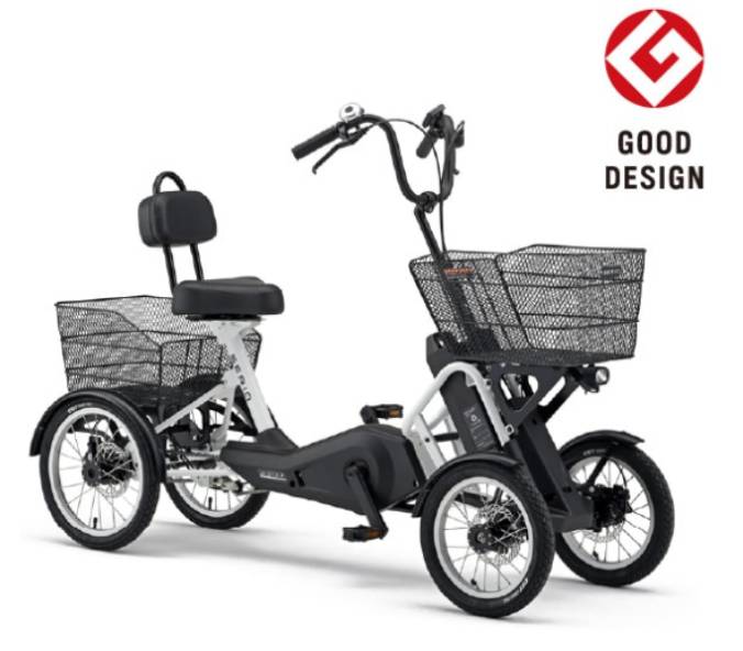 四輪電動アシスト自転車「遊歩リベルタ」の画像です。