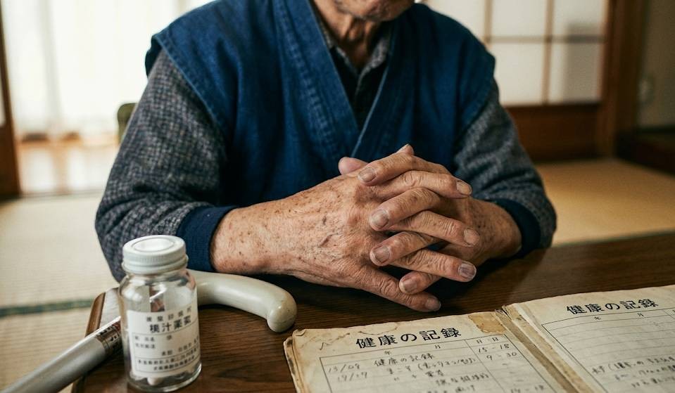 男性が腕組みをして、糖尿病と向き合っているイメージ画像です。