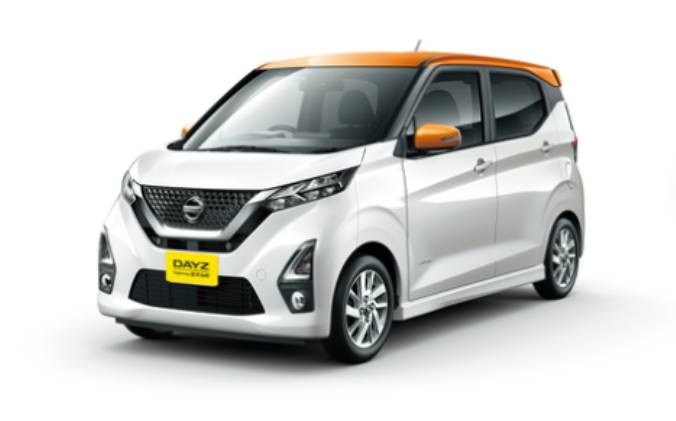 日産デイズ軽自動車カタログ写真です。