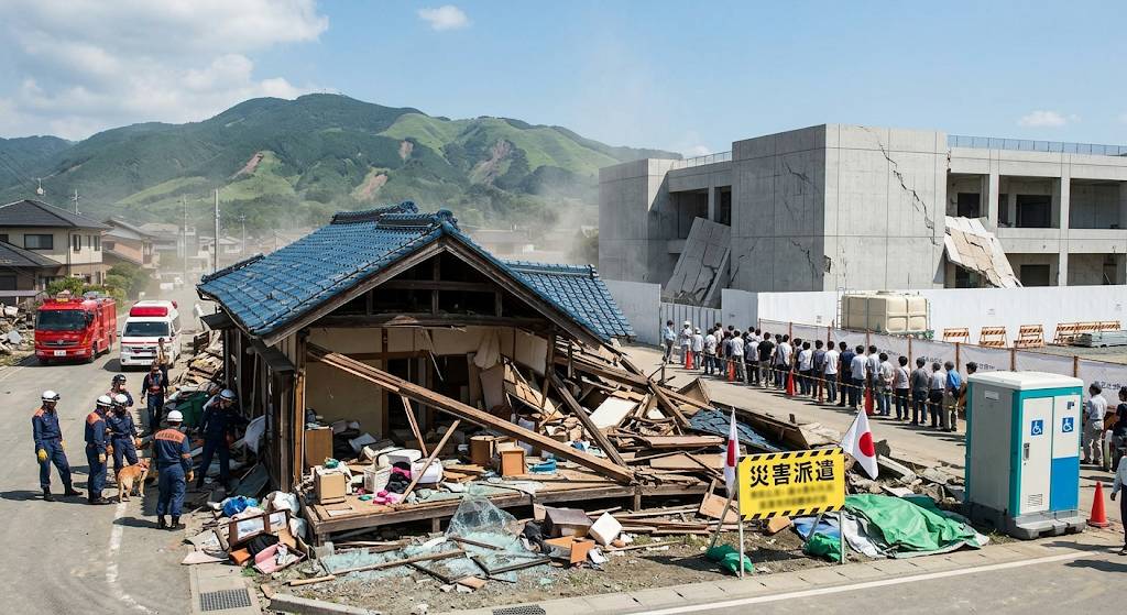 震災や災害のイメージ写真です。